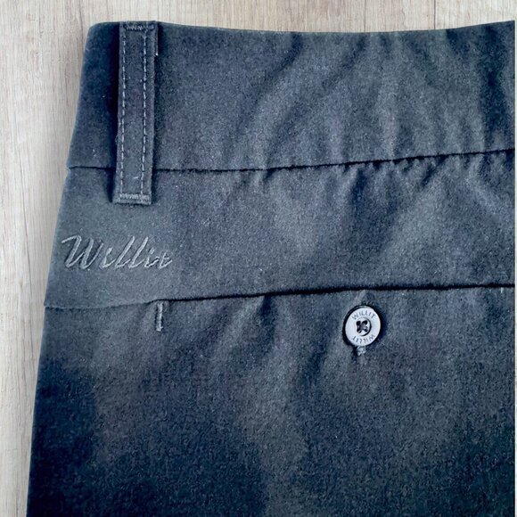 WILLIT Black Stretch Athletic UPF 50+ Hiking Water Resistant Golf Shorts - Picture 6 of 6